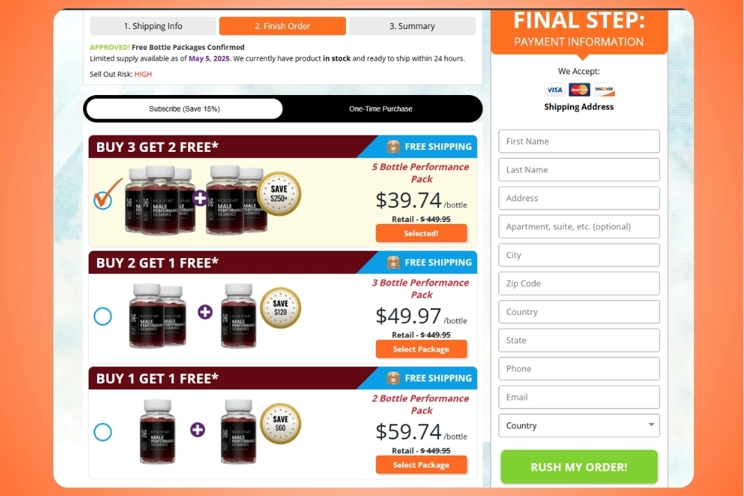 Subscription + One-Time Bundle Checkout – Funnelish Template Section ...